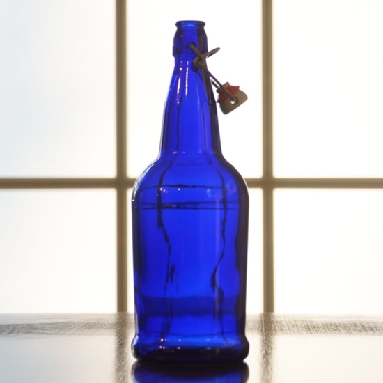 Picture of 1 L Blue Ez-Cap Bottles