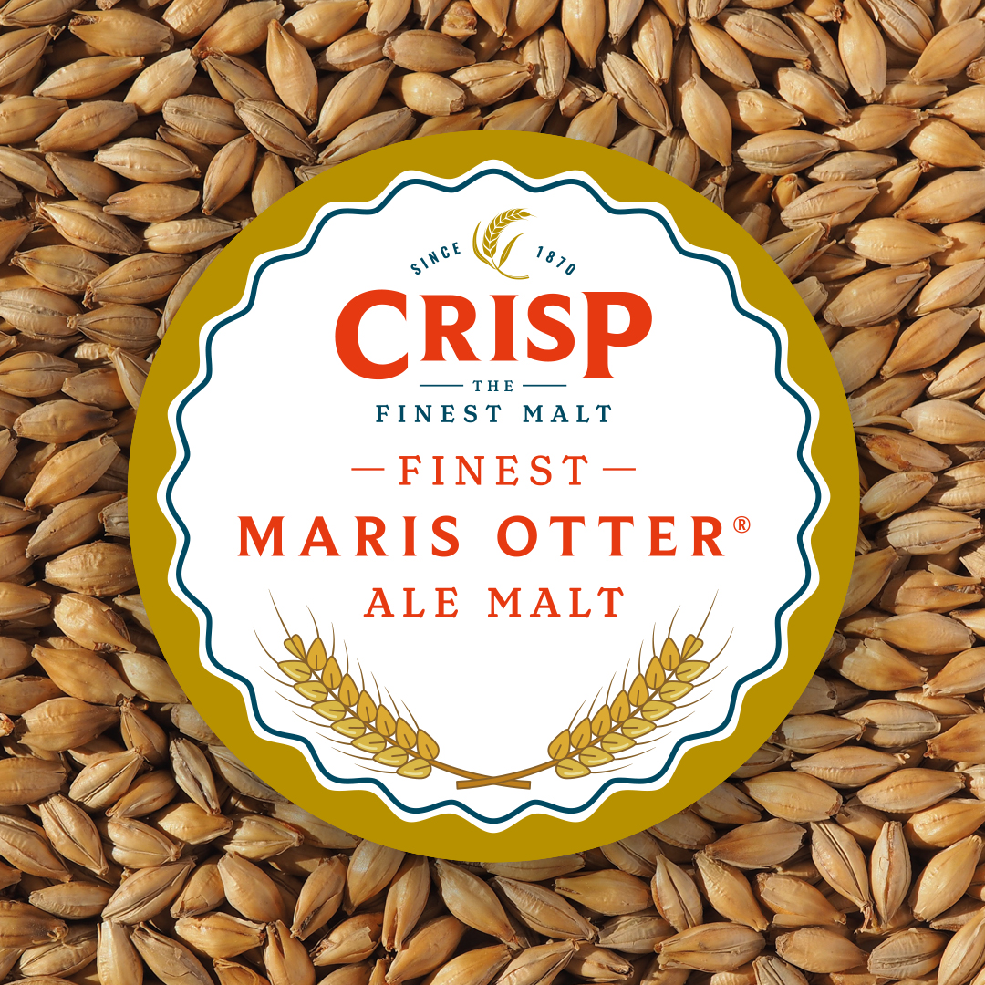 The Finest Maris Otter® Malt | A brewers for English style ales and beer; grains malted by Crisp Malt.