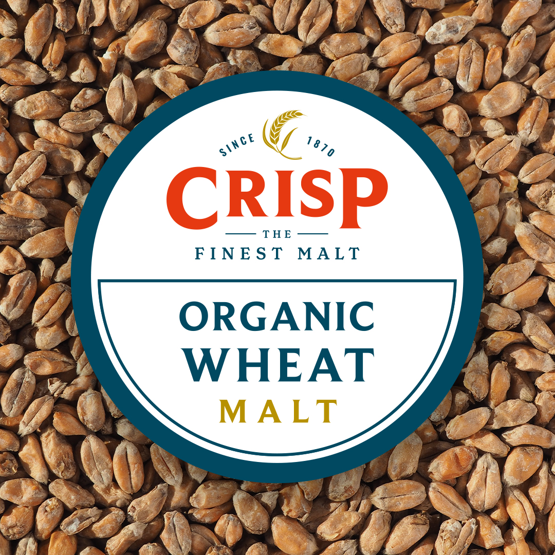 Organic Wheat Malt | A brewers specialty malt using British grains malted by Crisp Malt.